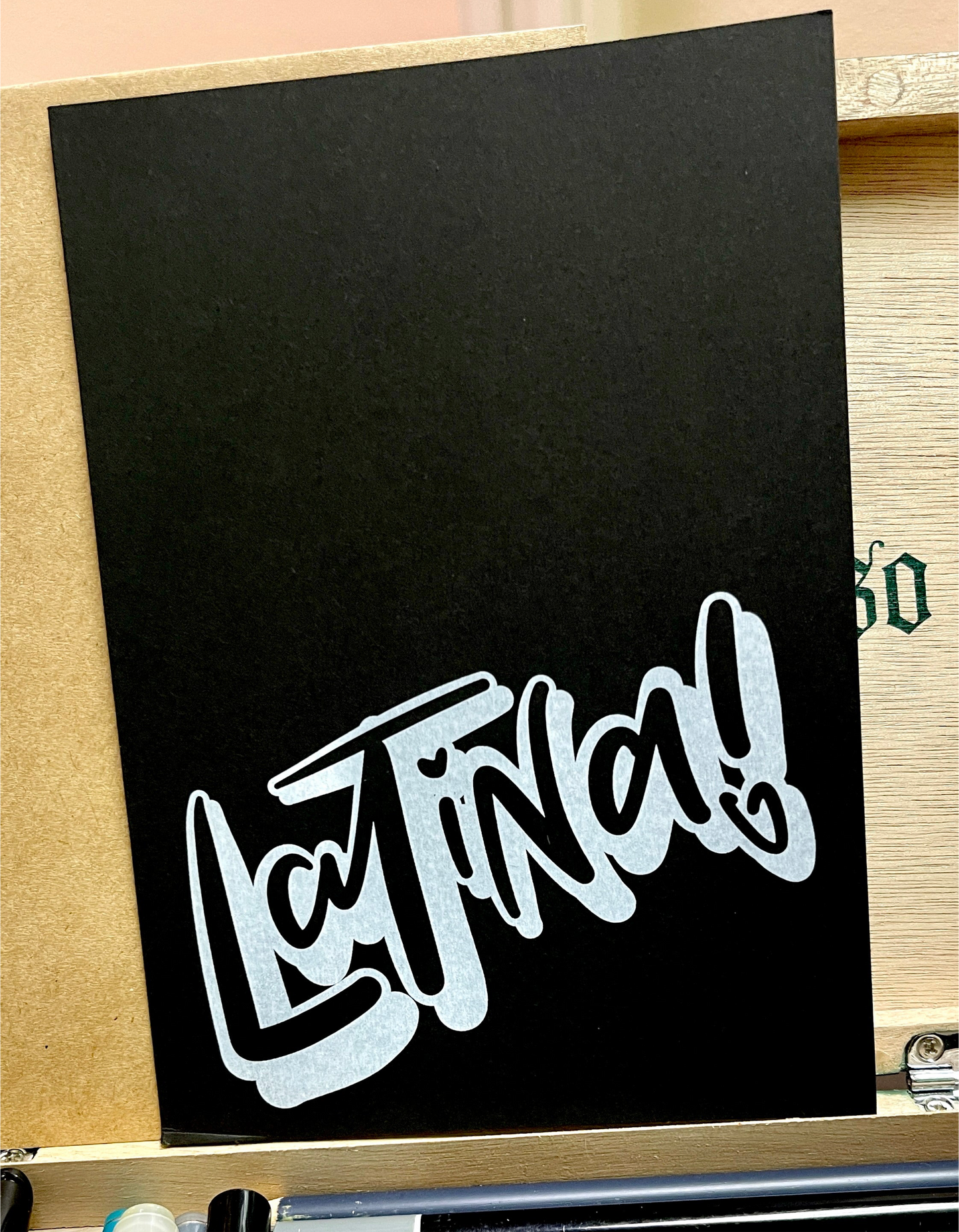 Latina! Greeting Card