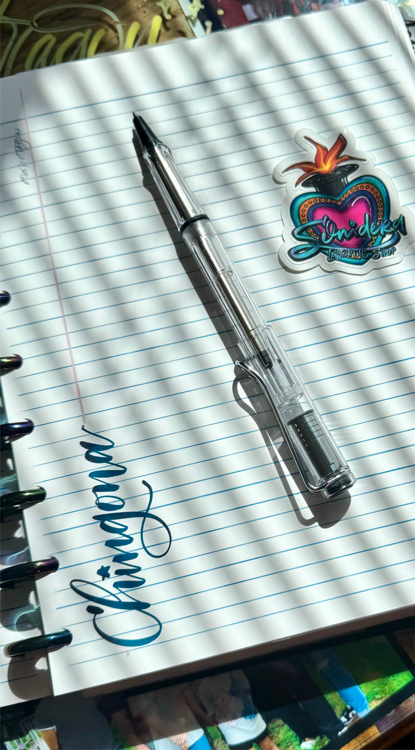 Chingona Notebook Paper Style