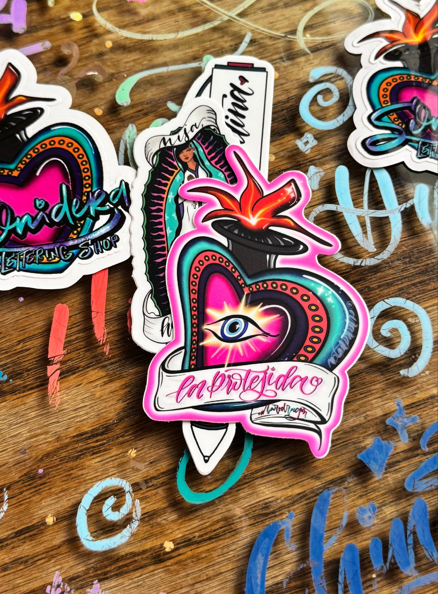 La Protejida Sticker