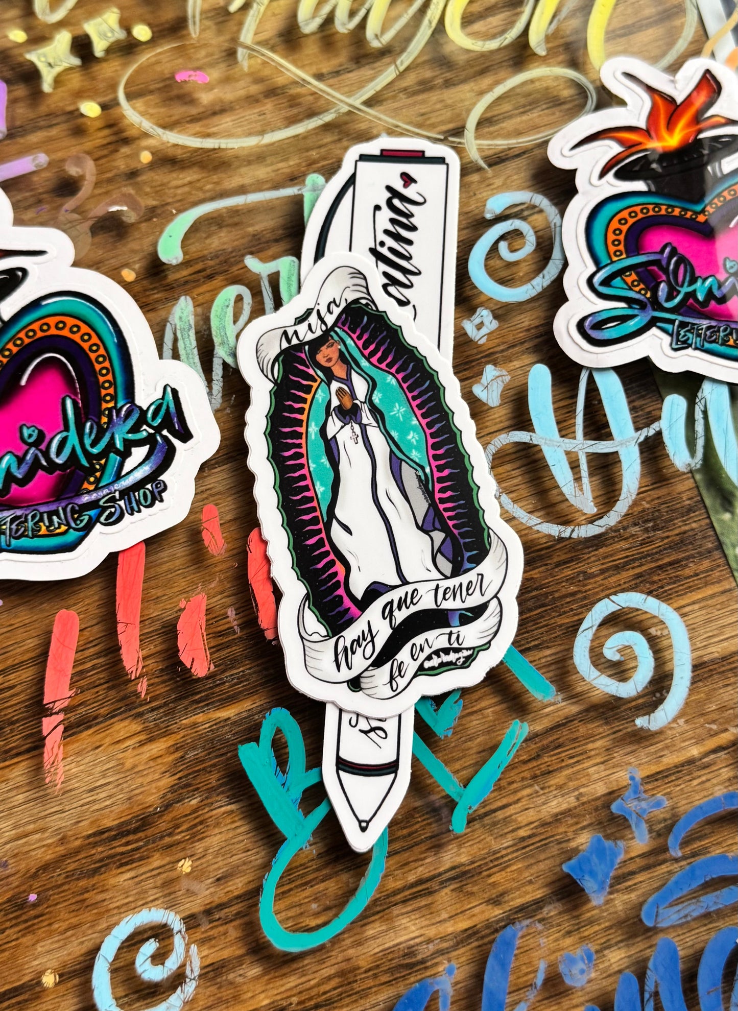 Mija Ten Fe UV Sticker