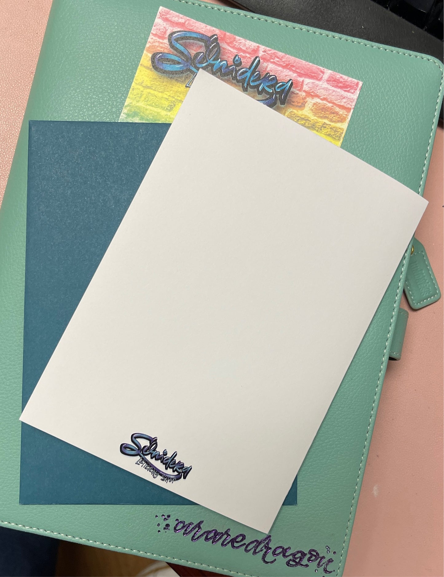 Fuerte Cancer Ribbon Greeting Card