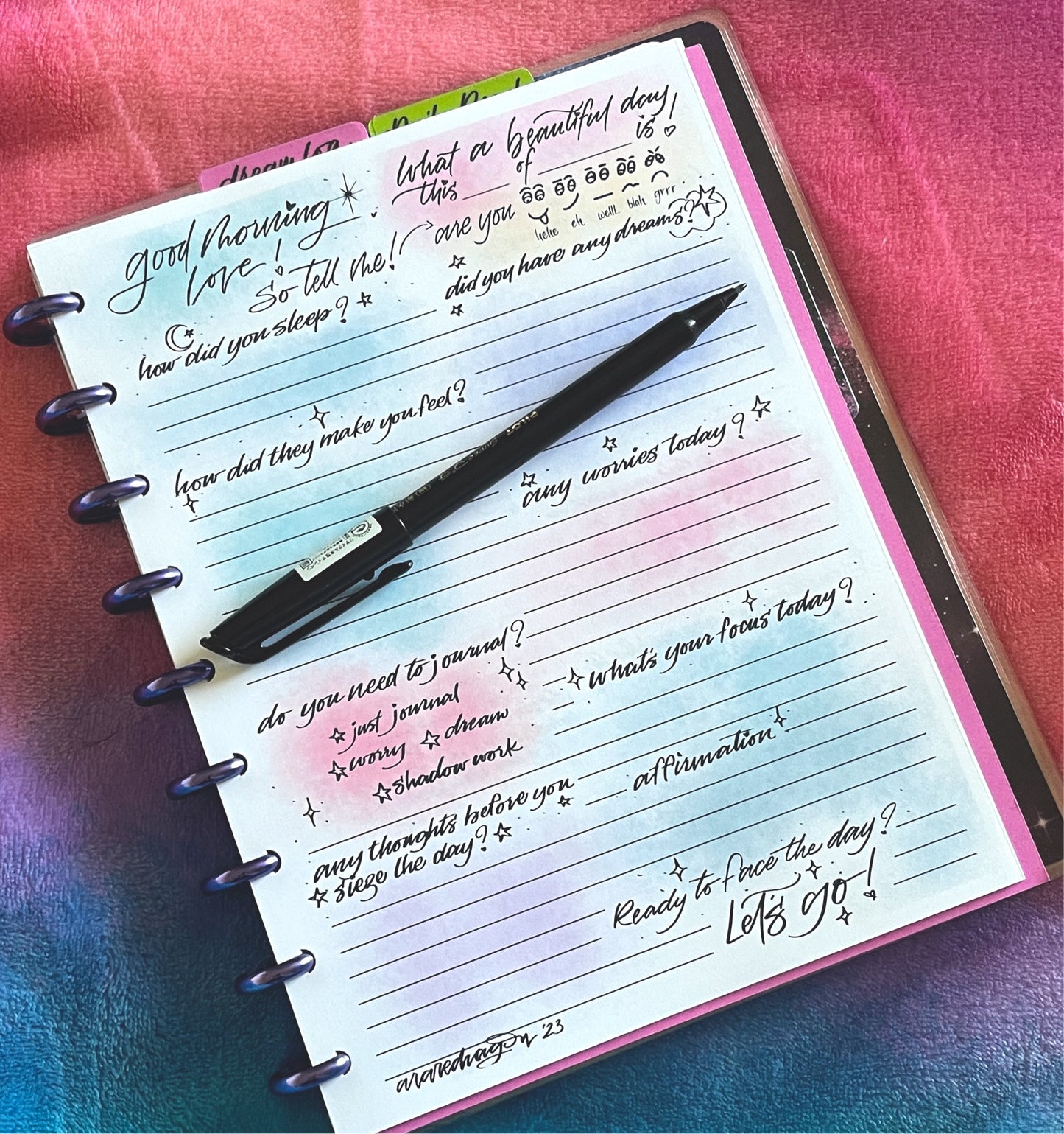 Daily Journal Refill Set 30 Days