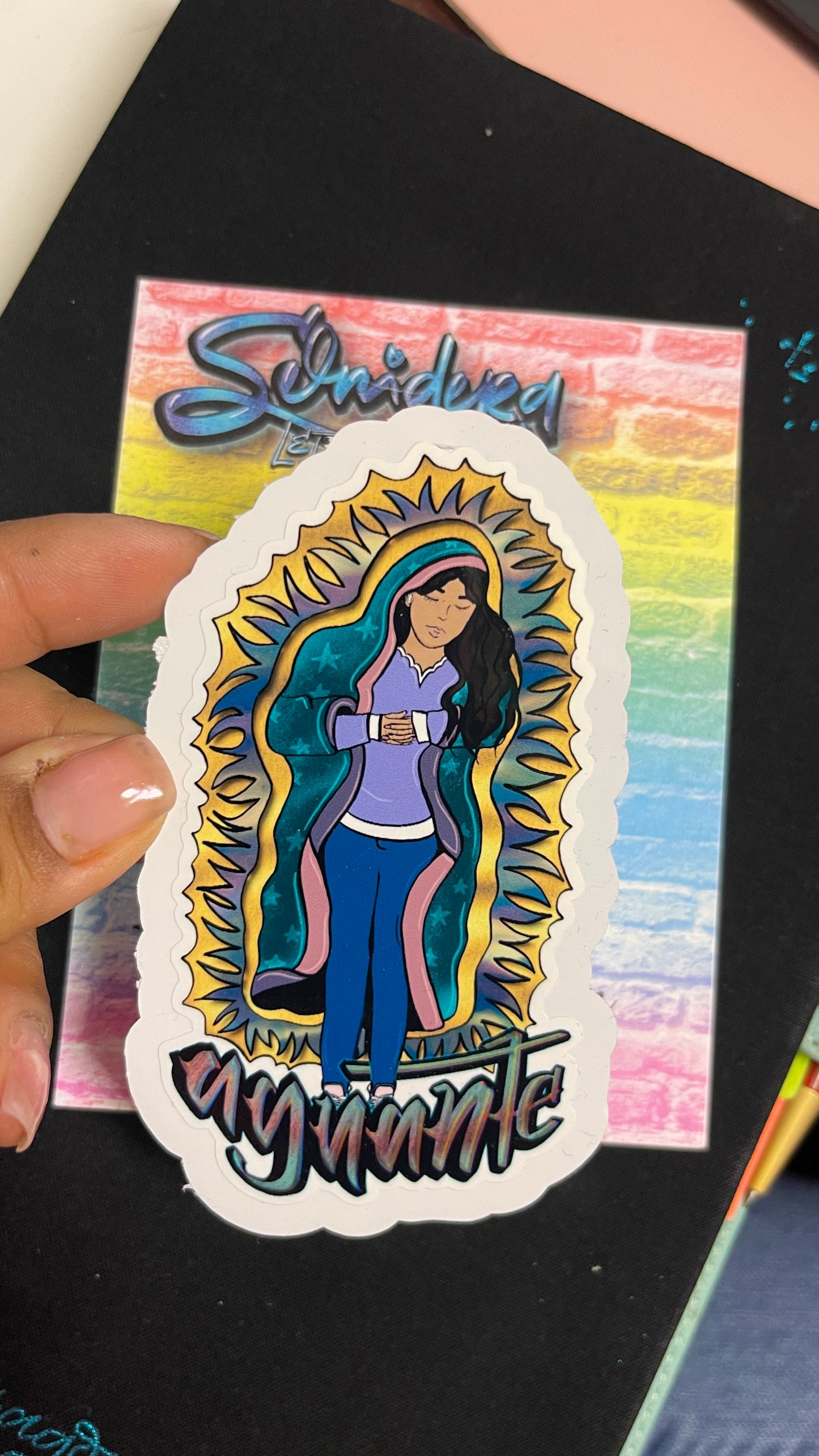 Agunate DieCut Sticker