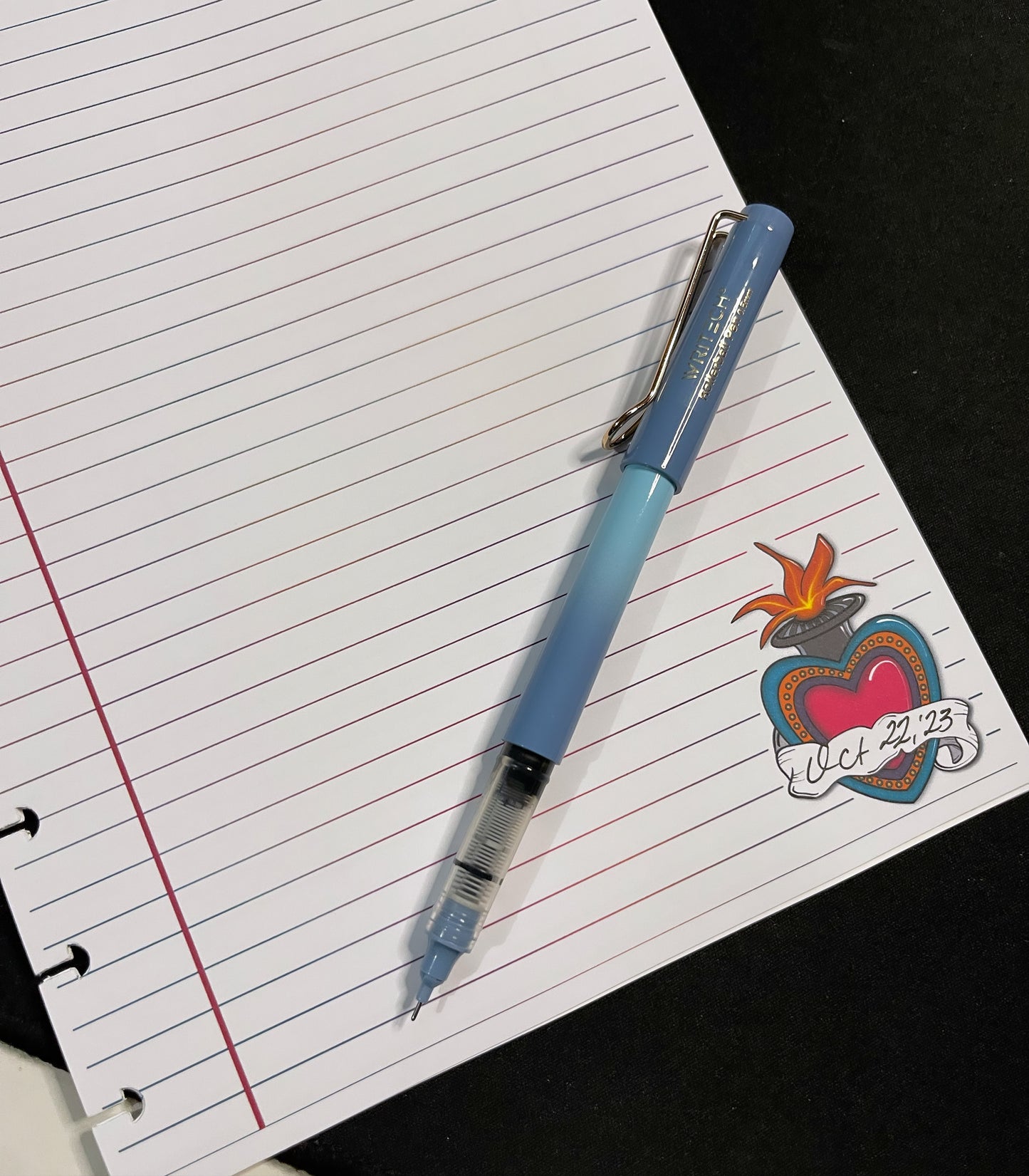 Sagrado Corazon Lined Paper