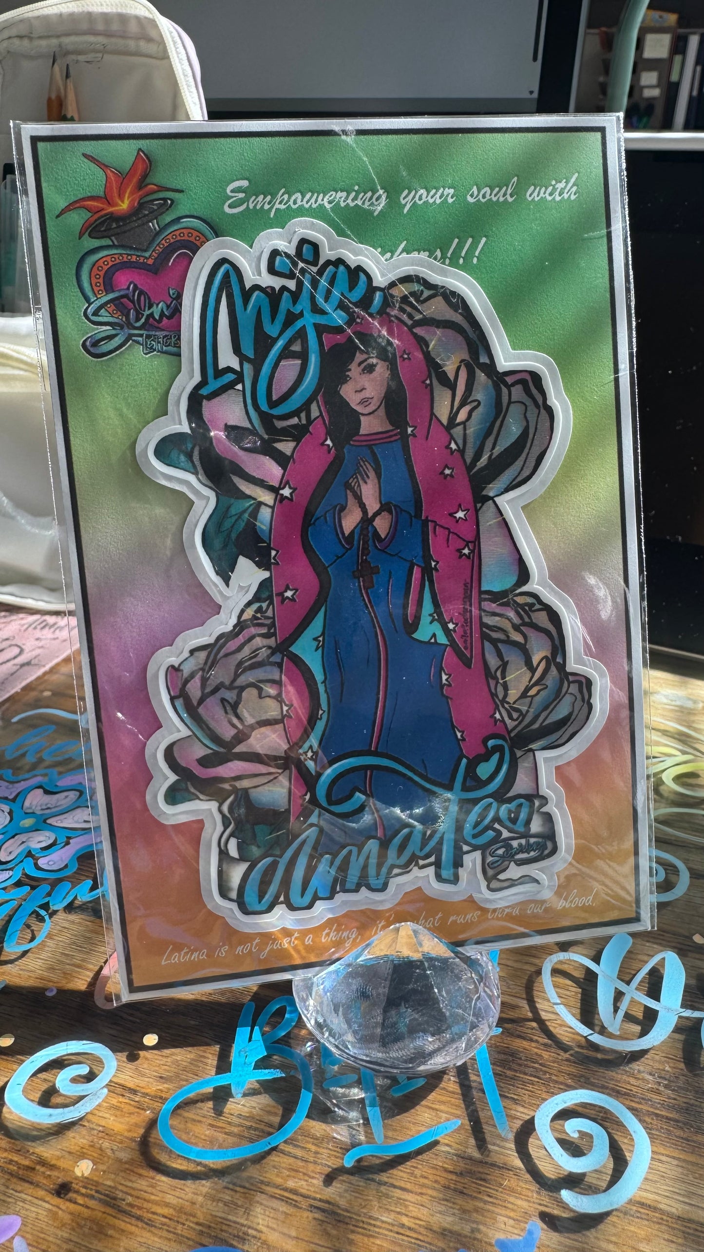 Amate Diecut Sticker