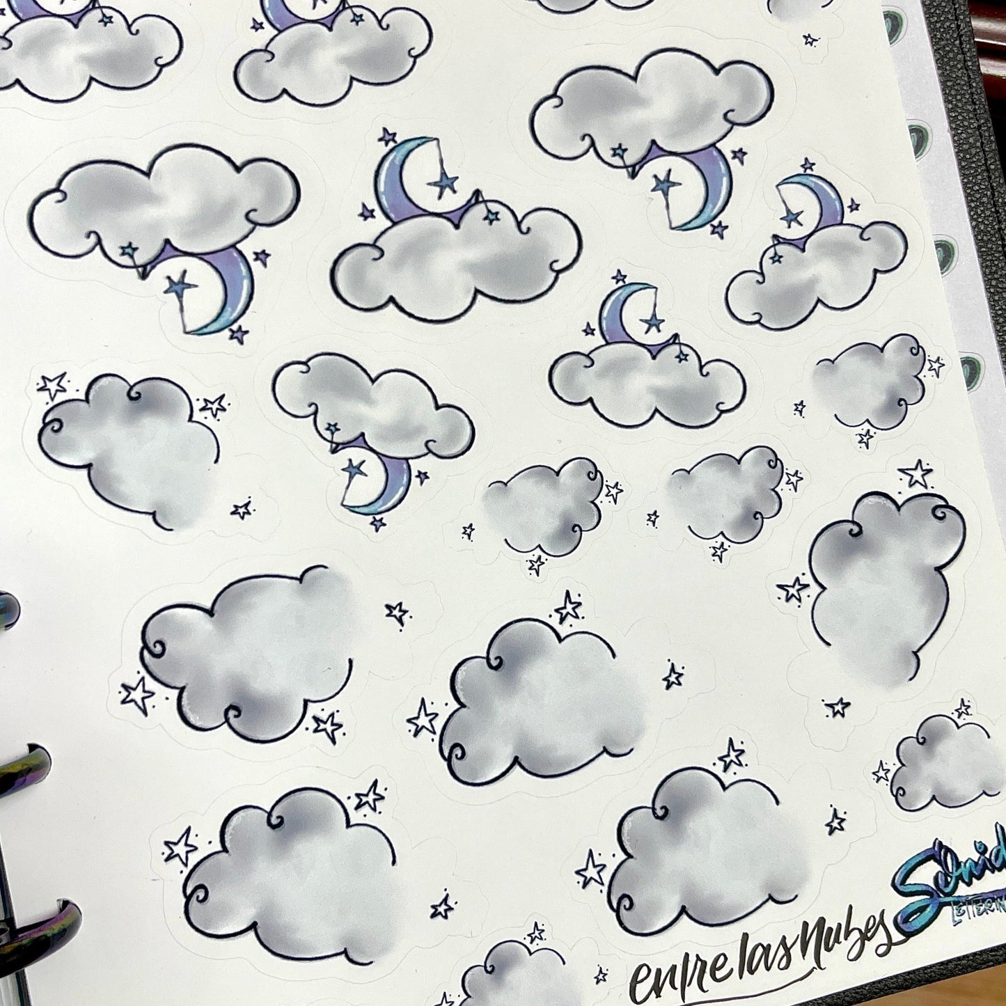 Entre Las Nubes Sticker Sheet