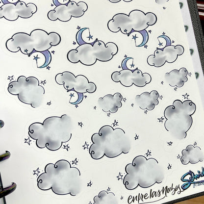 Entre Las Nubes Sticker Sheet