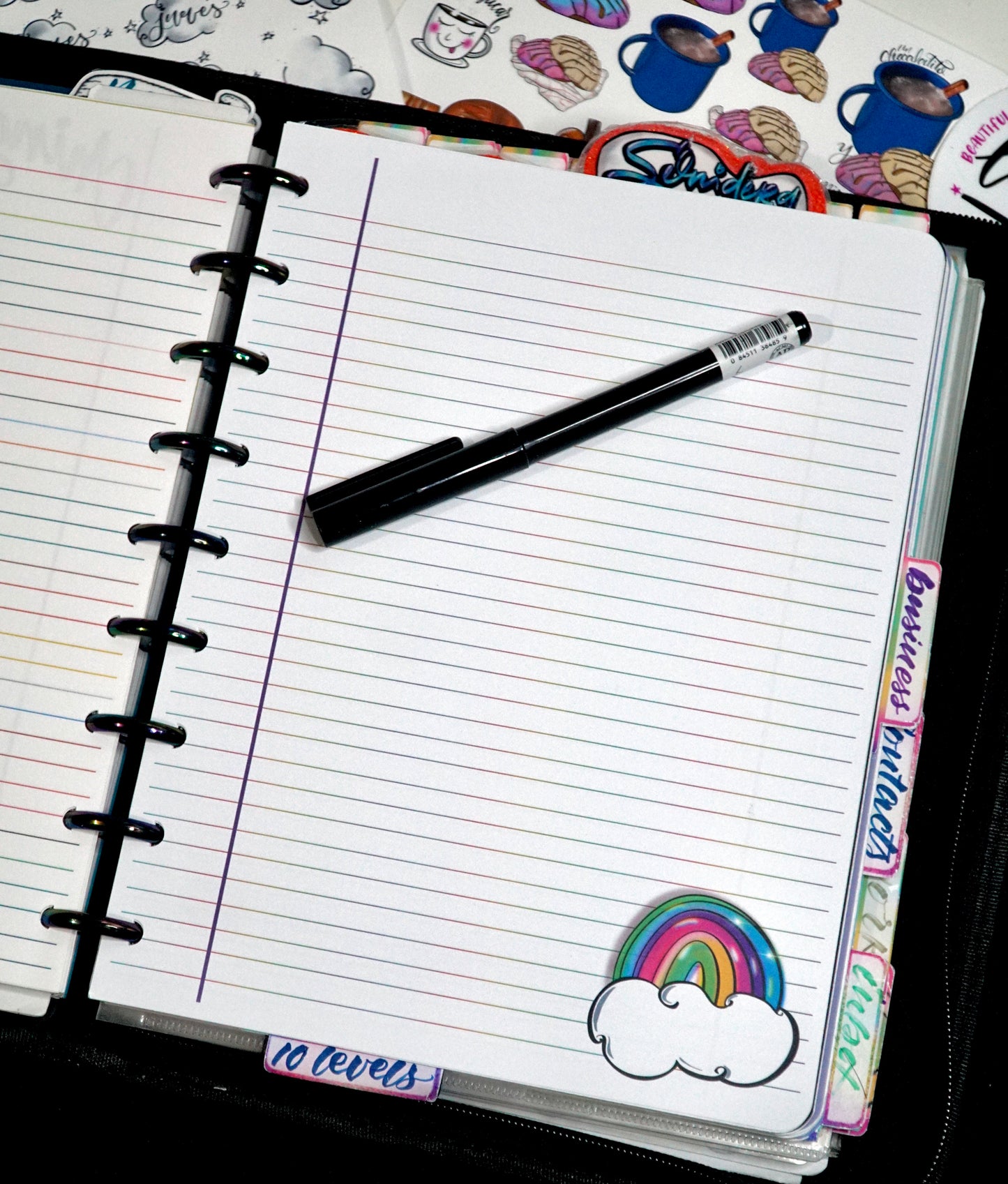 Arco Iris Lined Paper