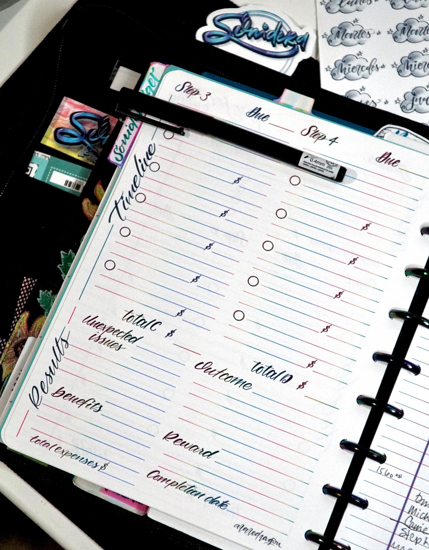 Project Outline Sheets